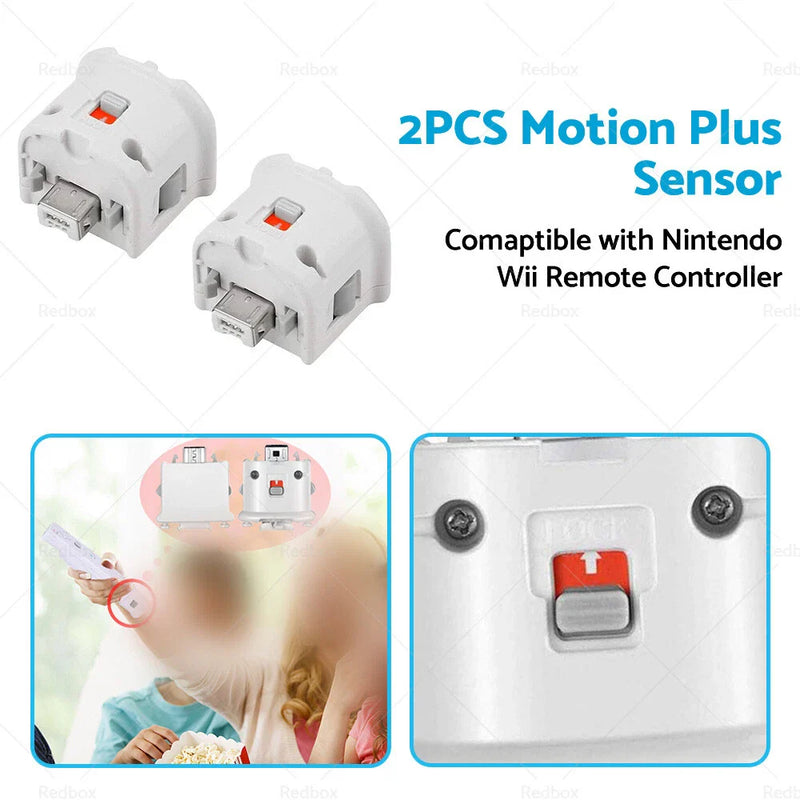 Nintendo Wii Remote Controller Motion Plus Adapters
