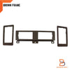 Nissan Navara D21 3 x Brown Air Heater Vent Frame Trim (1986-1997)
