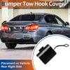 BMW 5 Series Black Sapphire Rear Car Bumper Tow Hook Cover