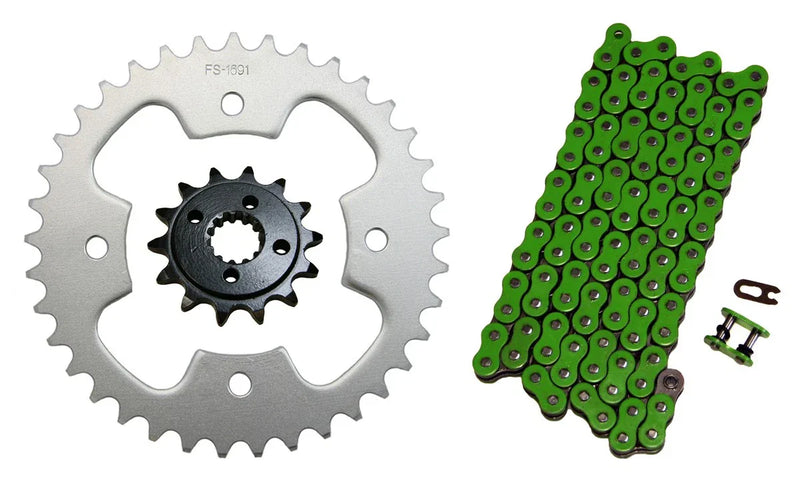 Polaris Predator 500 Green 520 Drive Chain 14/38 Sprockets (2005–2007)