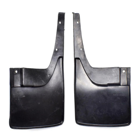 Splash Guard Mud Flap Rubber Set 4 F+R Fits Nissan Navara D40 2WD Truck 2005-14