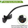 Ford Windshield Washer Nozzle with Hose Connector (2015-2023)