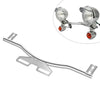Car Custom Silver Fog Light Bar Mount Bracket