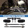 Ford Mustang 6 x Front Inner Outer Tie Rod Ends (2005-2010)