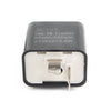Turn Signal Light - Black Adjustable LED Flasher Relay