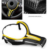 BMW M2 M3 M4 M6 Yellow Carbon Fiber Steering Wheel Cover (2014-2021)