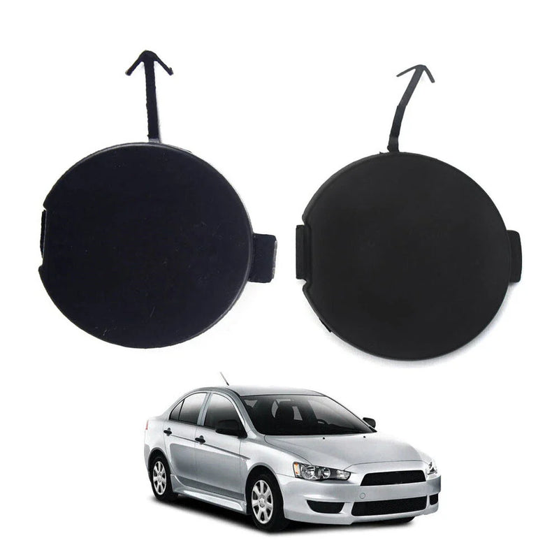 Mitsubishi Lancer Front & Rear Tow Hook Cover Caps (2008-2016)