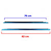 Outer Weatherstrip Door Belt Set2 LH+RH w/o Vent Fits Isuzu KB20 KBD 1972-80 D09