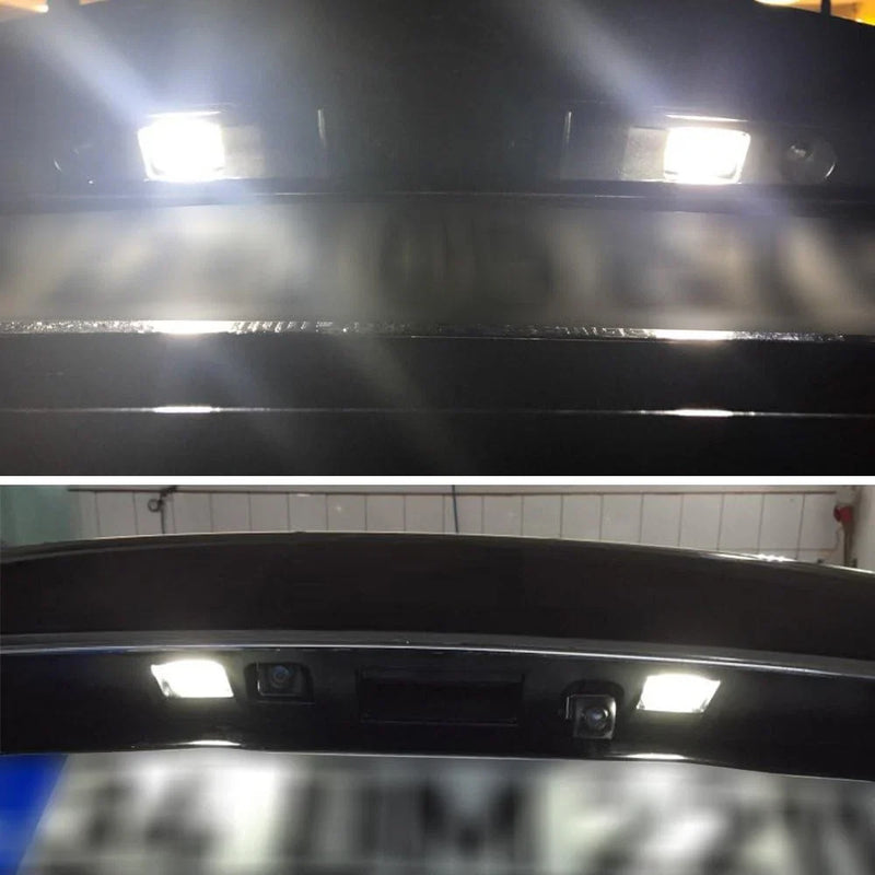 Mercedes Benz GL-Class X166 License Plate Lights (2013–2019)