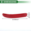 BMW Mini Cooper Clubman R55 Rear Left Bumper Reflector (2008-2014)