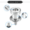 2 x Pair Swingarm Spool 6mm CNC Swing Arm Spool Slider Stand Silver Tone