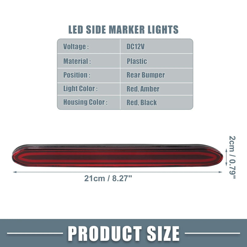 Honda Odyssey (2007-2013) Red Rear Bumper Reflector Light