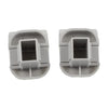 Mazda 3 5 6 CX-7 CX-9 RX-8 Grey Sun Visor Clips (2004-2023)