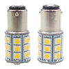 Marine Boat - Blue 2 x 27SMD BA15D LED Light Bulbs (1004, 1076, 1142)
