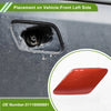 BMW 428i Red Front Left Washer Nozzle Cover Cap (2014-2016)