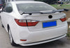 Kia Forte Cerato K3 Sedan Rear General Spoiler Black Universal TRD Style