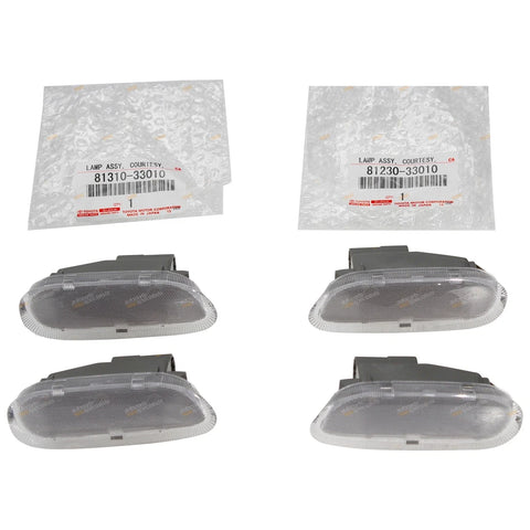 Toyota Prado 120 Series Door Lamp / 4 x / Door Lamps (2002–2009)