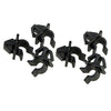 Suzuki Car 6 x Black Bonnet Support Holder Clips