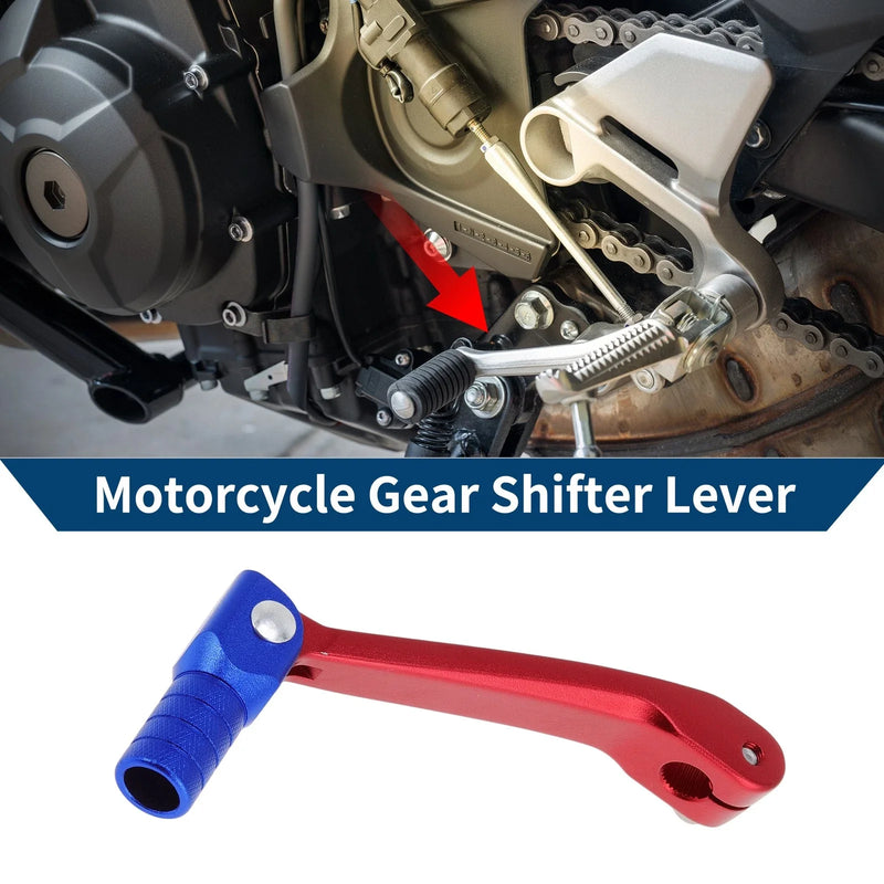 Honda CRF150F 2003-2017 Red / Blue Folding Shifter Lever