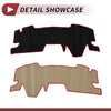 Toyota Yaris 2020-2024 Sun Protector Black Red Dashboard Cover Mat