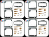 Kawasaki KZ900 Carburetor Repair Kit (1973-1975) - 4 x Rebuild Kits