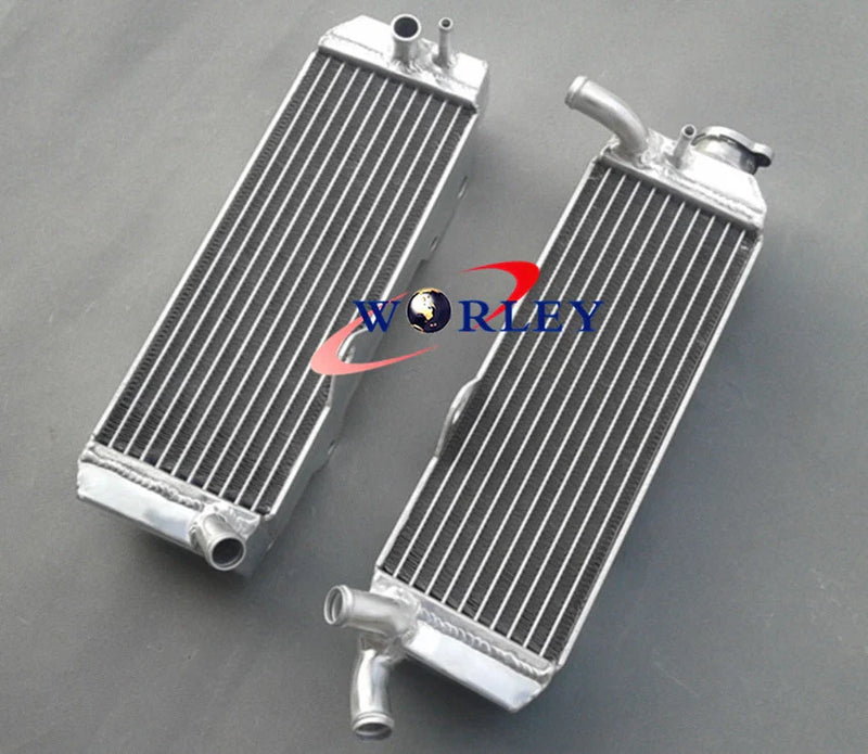 Honda XR650 XR650R Aluminum Radiator & Hose (2000-2007)