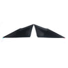 Toyota Prius Glossy Black Rear Quarter Moldings Covers (2016-2022)