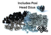 Yamaha R1 Stainless Bolt Kit + Pozi Dzus Fasteners (2004–2006)