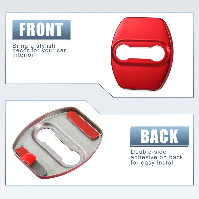 Hyundai & Kia 4 x Car Door Lock Latch Covers ( Specified)