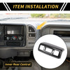 Toyota Tundra Carbon Fiber Rear Armrest AC Vent Cover (2014-2021)