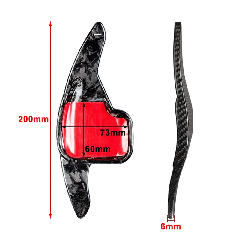 BMW 2 3 4 5 6 7 Series Carbon Fiber Paddle Shifter Extensions (2012-2023)