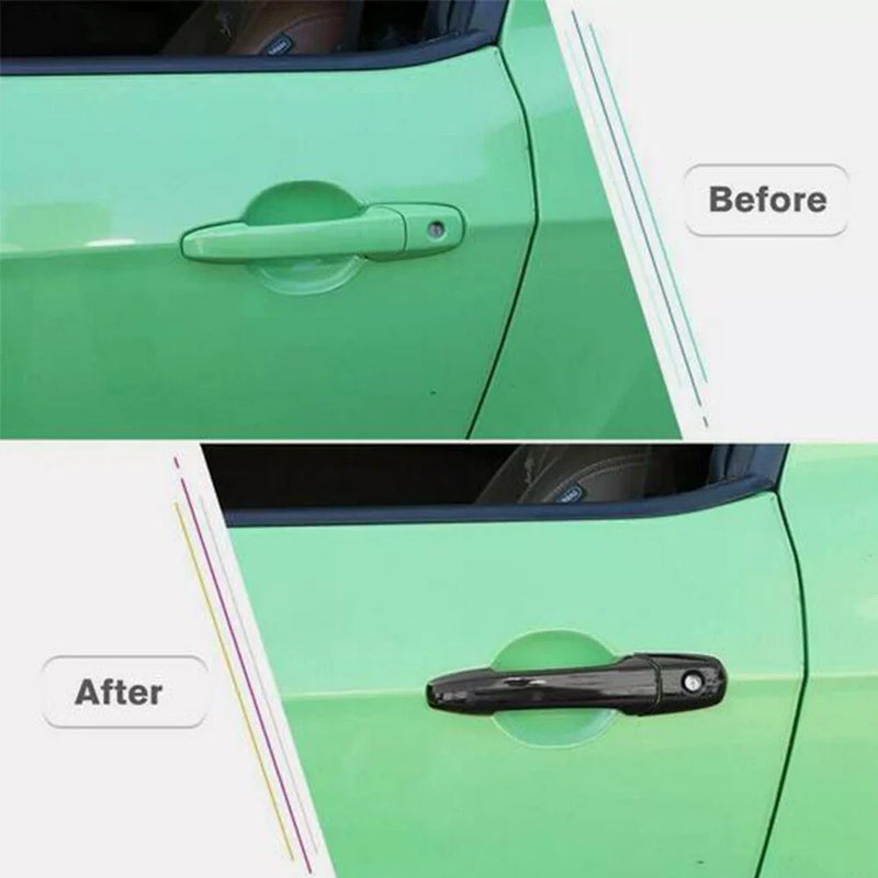 Ford Mustang () Black Door Handle Cover Trim (2009-2014)