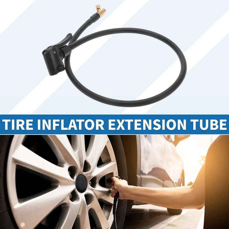 Car 1pc 27.56in M8x0.8 Tire Inflator Extension Tube 0.305in x32TPI