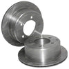 Landcruiser FZJ105 HZJ105 2 x Rear Drilled/Slotted Disc Rotors (1998–2007)