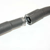250cc Hummer Style ATV Blue Alloy Twin Exhaust Pipe Mufflers