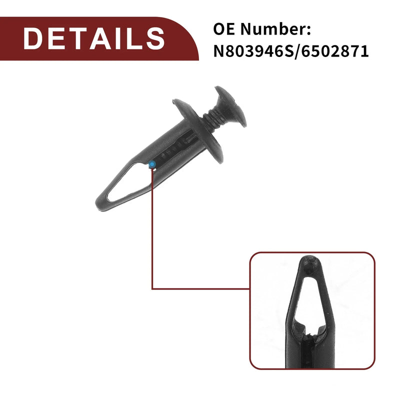 Chrysler 200, Pacifica Front Fender Skirt Clips (2011-2014, 2017-2023)