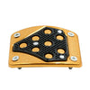 Gold Tone Motorcycle Footrest