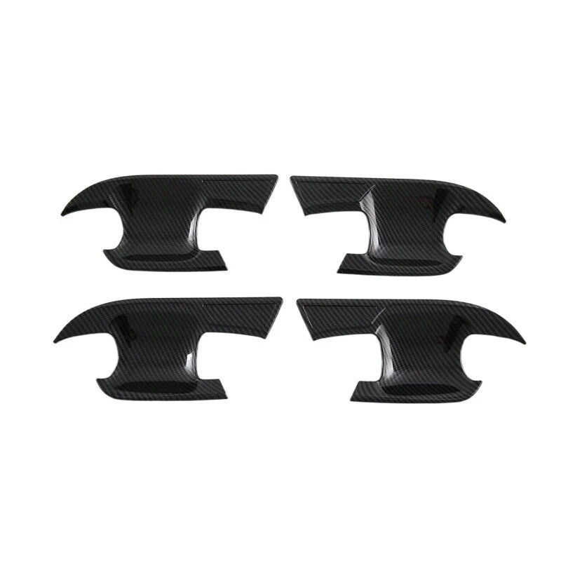 Subaru Crosstrek 8 Pcs Carbon Fiber Car Door Handle Bowl Cover Trim (2024–2025)