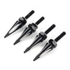 Harley Road Glide Windshield Spike Bolts 4 x Aluminum Black & White (2015+)
