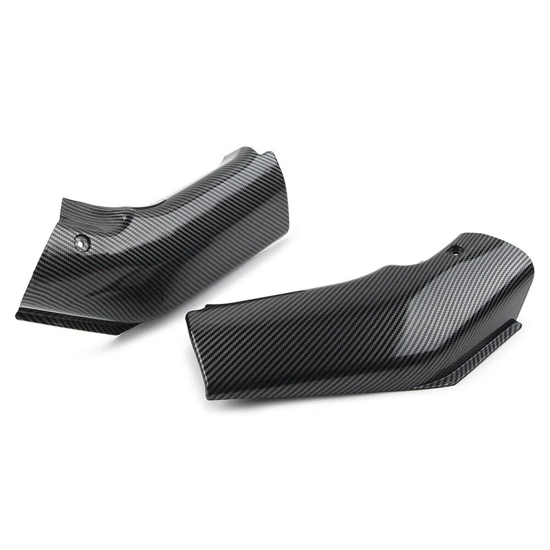NINJA ZX6R Carbon Fiber Front Side Dash Air Duct Cover (2000-2002)