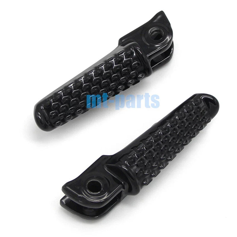 Honda CBR1000RR Fireblade Black Front Footrest Pegs (2004-2019)