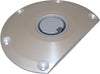 60mm Post Round Anodised Aluminum Boat Pedestal Dee Base