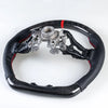 Honda CR-V Carbon Fiber Flat Bottom Leather Steering Wheel (2023)