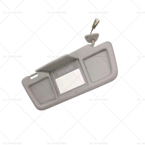 Mazda RX-8 Left Side Gray Sun Visor w/ Mirror (2004-2011)