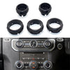 Land Rover Range Rover Sport 5 x ABS Air Condition Control Volume Knobs