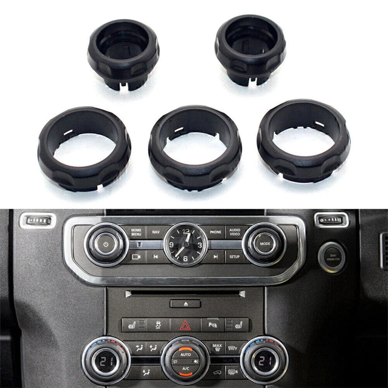 Land Rover Range Rover Sport 5 x ABS Air Condition Control Volume Knobs