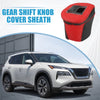 Nissan Rogue 2021-2023 Black Red Gear Shift Knob Cover