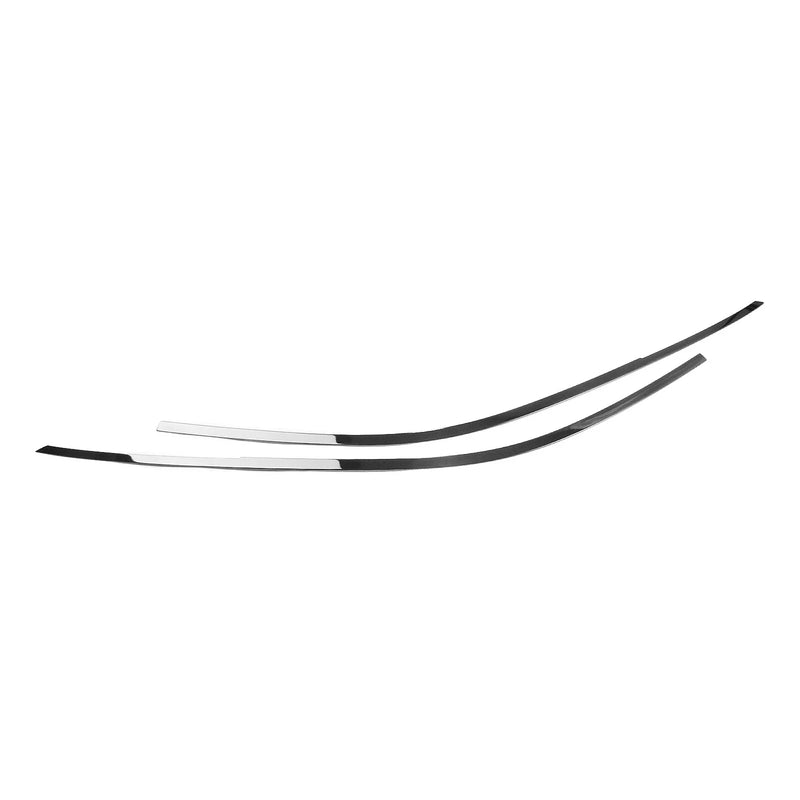 BMW X6 (2019-2023) Chrome Black 10 x Window Strip Moulding Seal