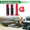 Motorcycle 7/8" 22mm Motorcycle Hand Grips Cover Kit
