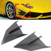 Lamborghini Huracan LP610-4 2015-2019 Carbon Fiber Front Bumper Canards